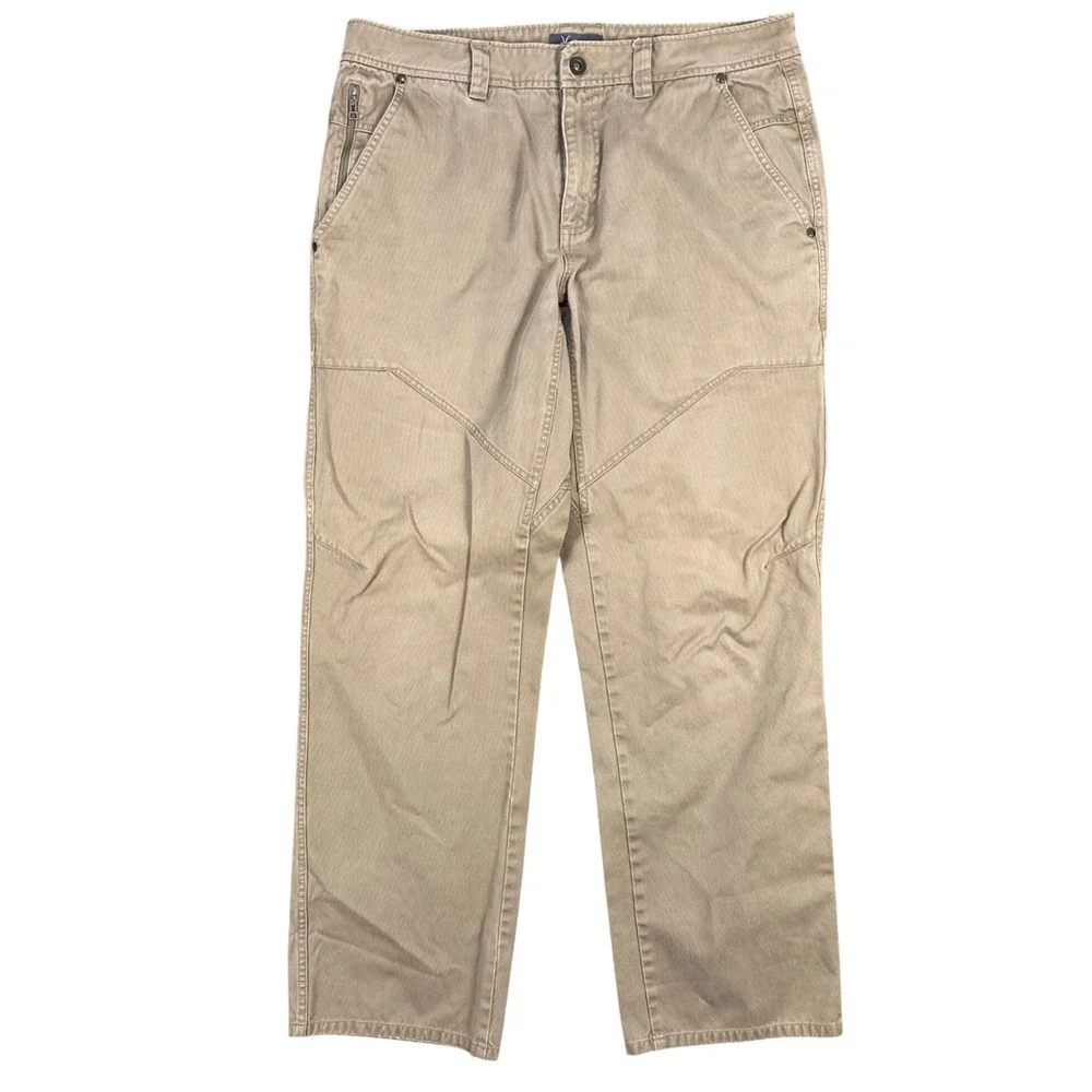 Ibex Pants Articulated Knee Mens 34 Tan‎ Corduroy Utility Workwear Gorpcore New